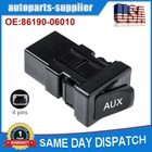 Aux Port Auxiliary Stereo Adaptor Input Jack for Toyota 86190-02010 86190-06010