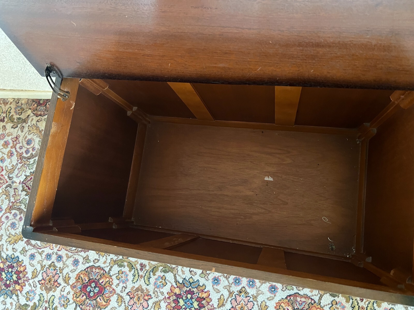 Vintage Ottoman Blanket Box Wooden Bedroom Storage Ideal Project Toybox Scruffy eBay