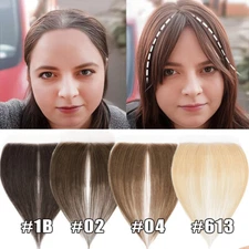 Lace Frontal Hairpiece Hairline Tape in Human Hair Topper Replacement Toupee wig