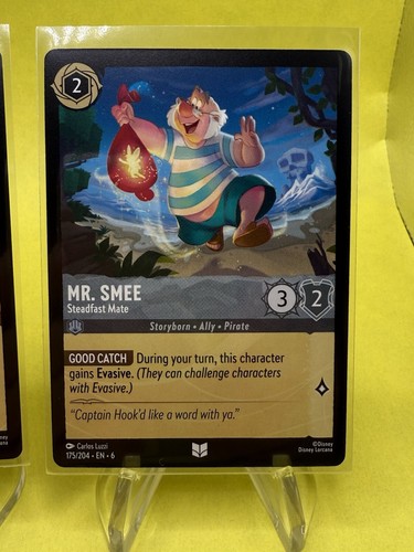 🔥LORCANA 5 CARDS SET - Tadashi / We Could Be immortals / Smee / Scrump / Hiro🔥 - Picture 4 of 6