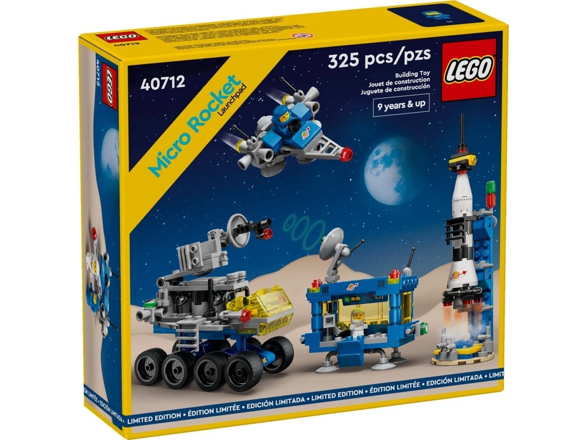 NEW LEGO MICRO ROCKET LAUNCHPAD SET 40712 space spacebaby minifig gwp promo