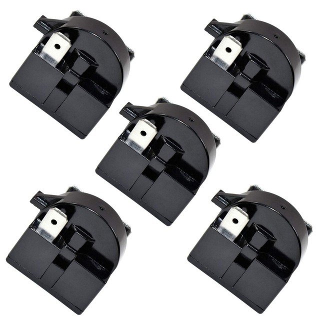 5x HQRP QP24R7 4.7 Ohm 3Pin PTC Start Relay for Danby Compact
