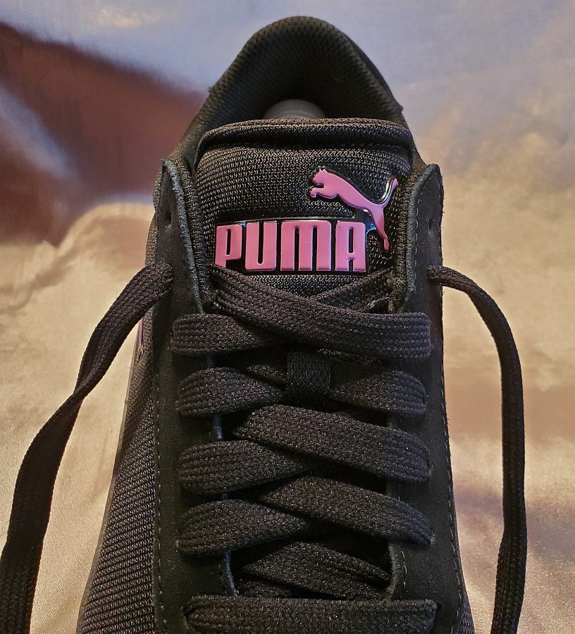 puma women's 76 runner mesh suede fashion sneakers