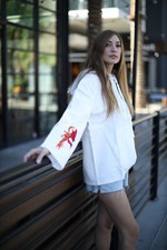 Dragon Hoodie By Kai, 100% Cotton, Designer, Limited To 100 Made. Size: Small
