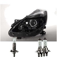 Scheinwerfer Links FüR Renault Clio Br/Cr Bj 05/09- H7/H7/H1 Mit Blinker 1344924
