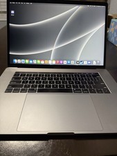 Apple MacBook Pro 15" 2018 Laptop 2.6GHz i7 32GB SSD UHD Graphics macOS Ventura