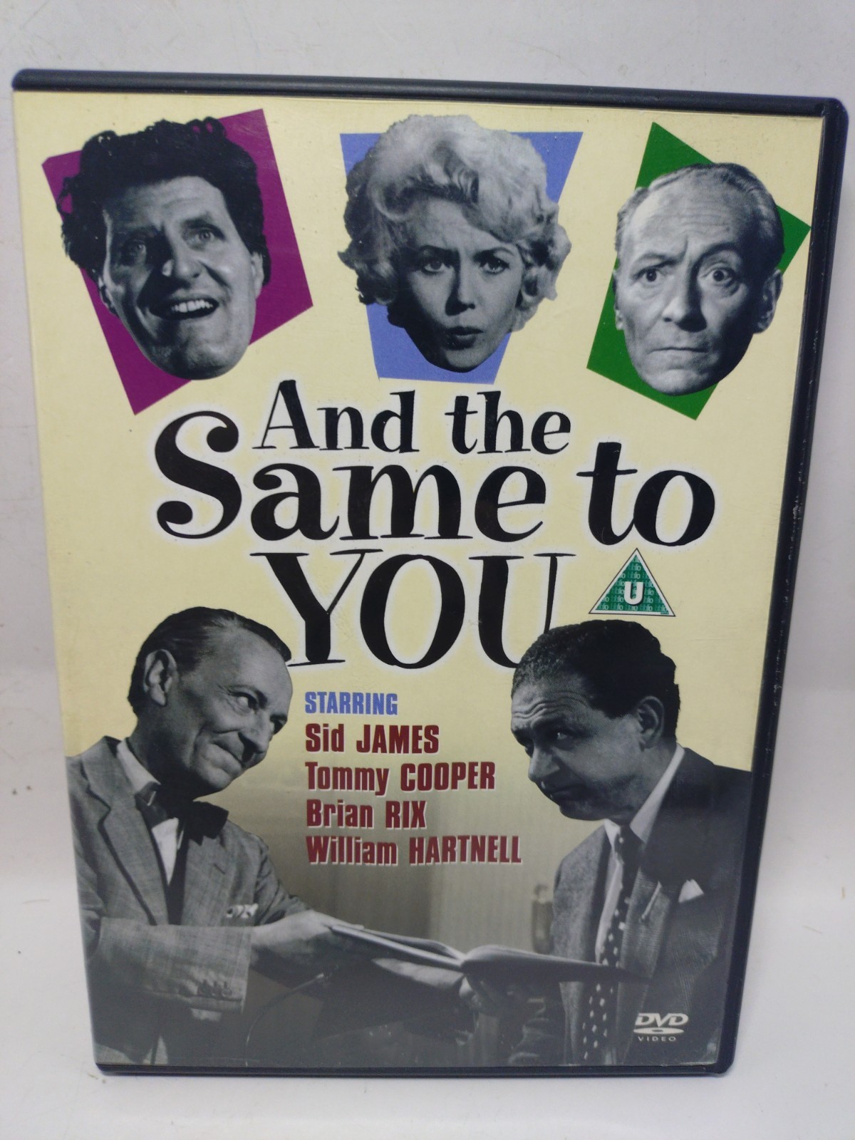 And The Same To You (DVD, 2004) Sid James Tommy Cooper Region B