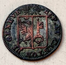 1 Sol 1833 Schweiz  Kanton Genf