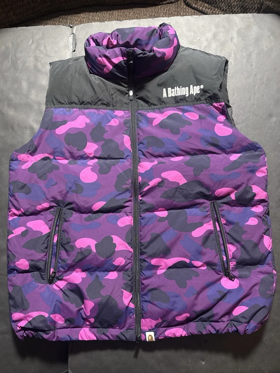 A Bathing Ape 紫色标准码外套、夹克、背心男士| eBay
