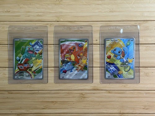 Pokemon First Partner Illustration Collection - Bulbasaur, Charmander, Squirtle