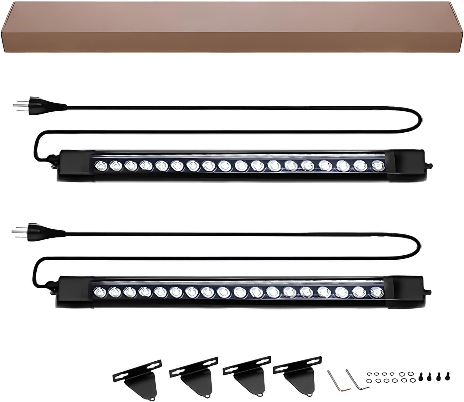 36W LED Wall Washer Light Bars, 2FT 5000K Daylight White Outdoor Wall Washer Lig