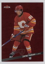 2025-26 Upper Deck Fleer Ultra Medallions Ruby Red 8/50 Zayne Parekh #M-48 04vd