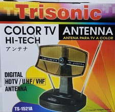 Compact Indoor TV Antenna for Local Channels UHF/VHF/HDTV