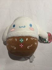 Squishmallows Cinnamoroll Gingerbread Holiday Plush Toy Hello Kitty And Friends