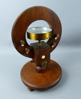 Vintage Philip Harris & Co Tangent Galvanometer c1920 #6250