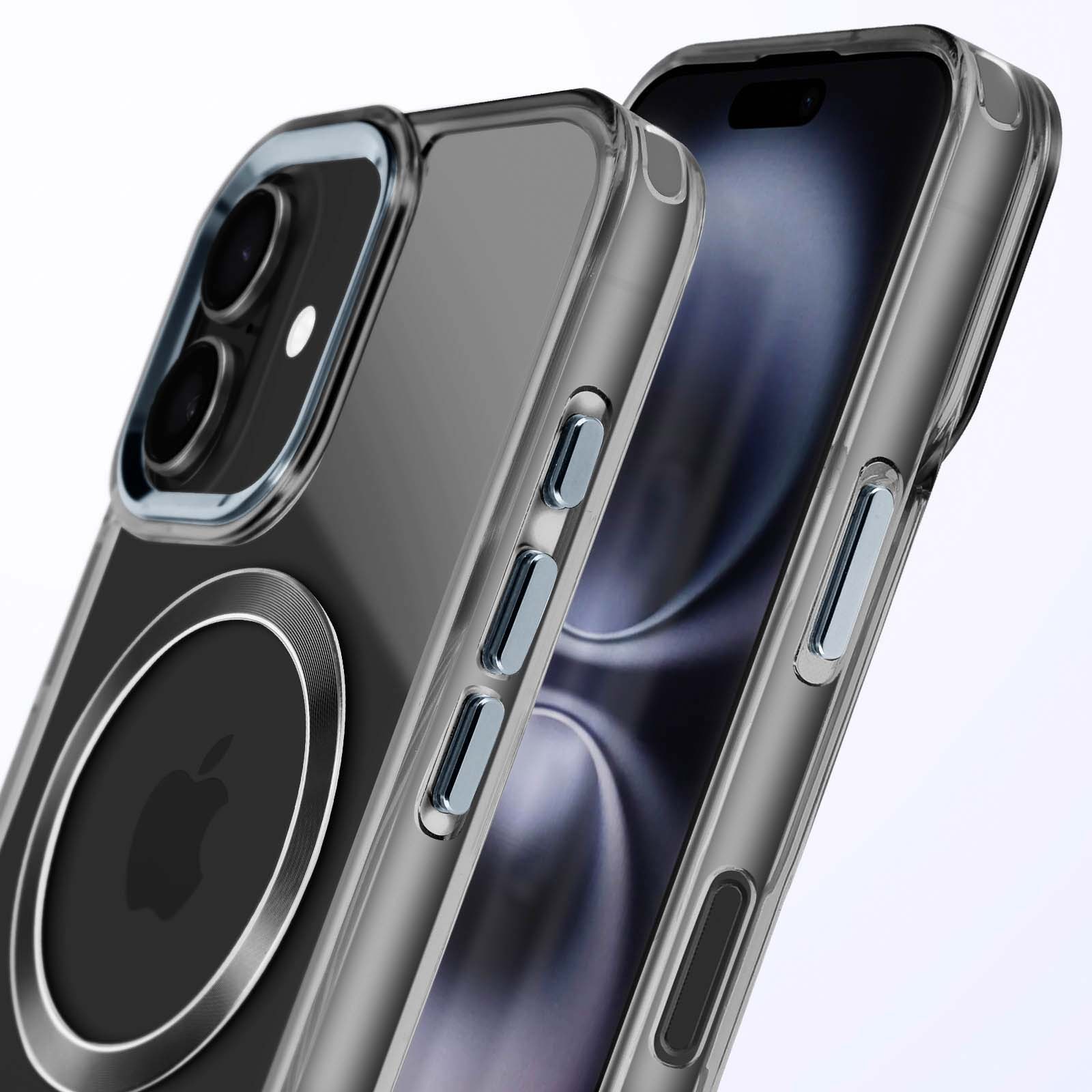 Coque iPhone 16 Plus Avizar transparente antichoc pour le quotidien - 4