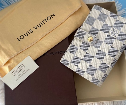 LOUIS VUITTON Damier Azur Viennois Bi-Fold Wallet
