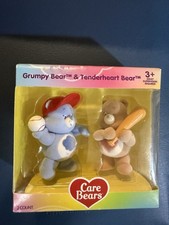 Care Bears Grumpy Bear  Tenderheart Bear 2-Pack Boxed Plastic  Ball/Bat