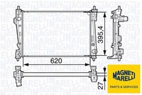 Magneti Marelli 350213131200 KüHler FüR MotorküHlung MotorküHler