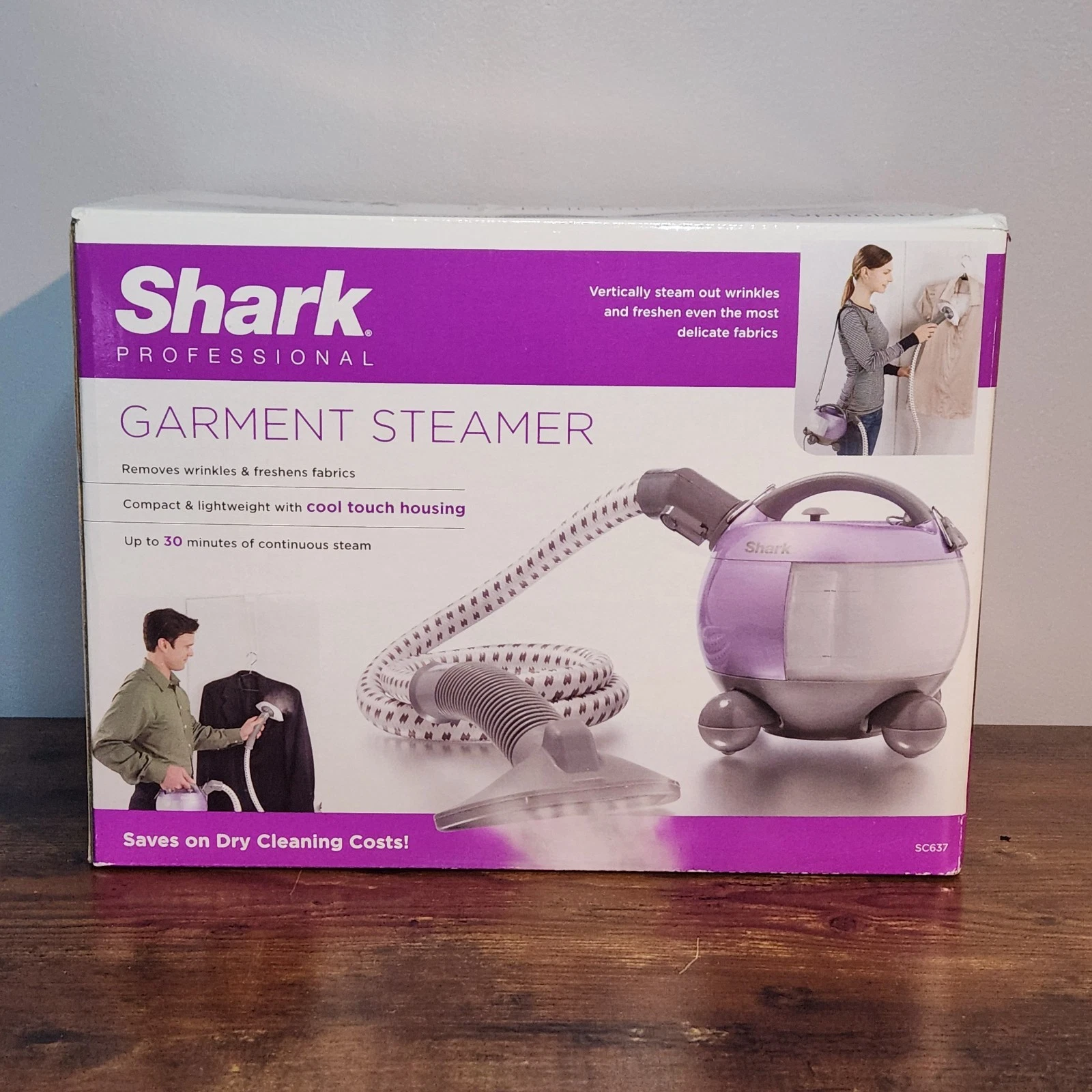 Shark Professional Garment Steamer SC637 – Upright Fabric Clothes Steamer NIB
Opens in a new window 