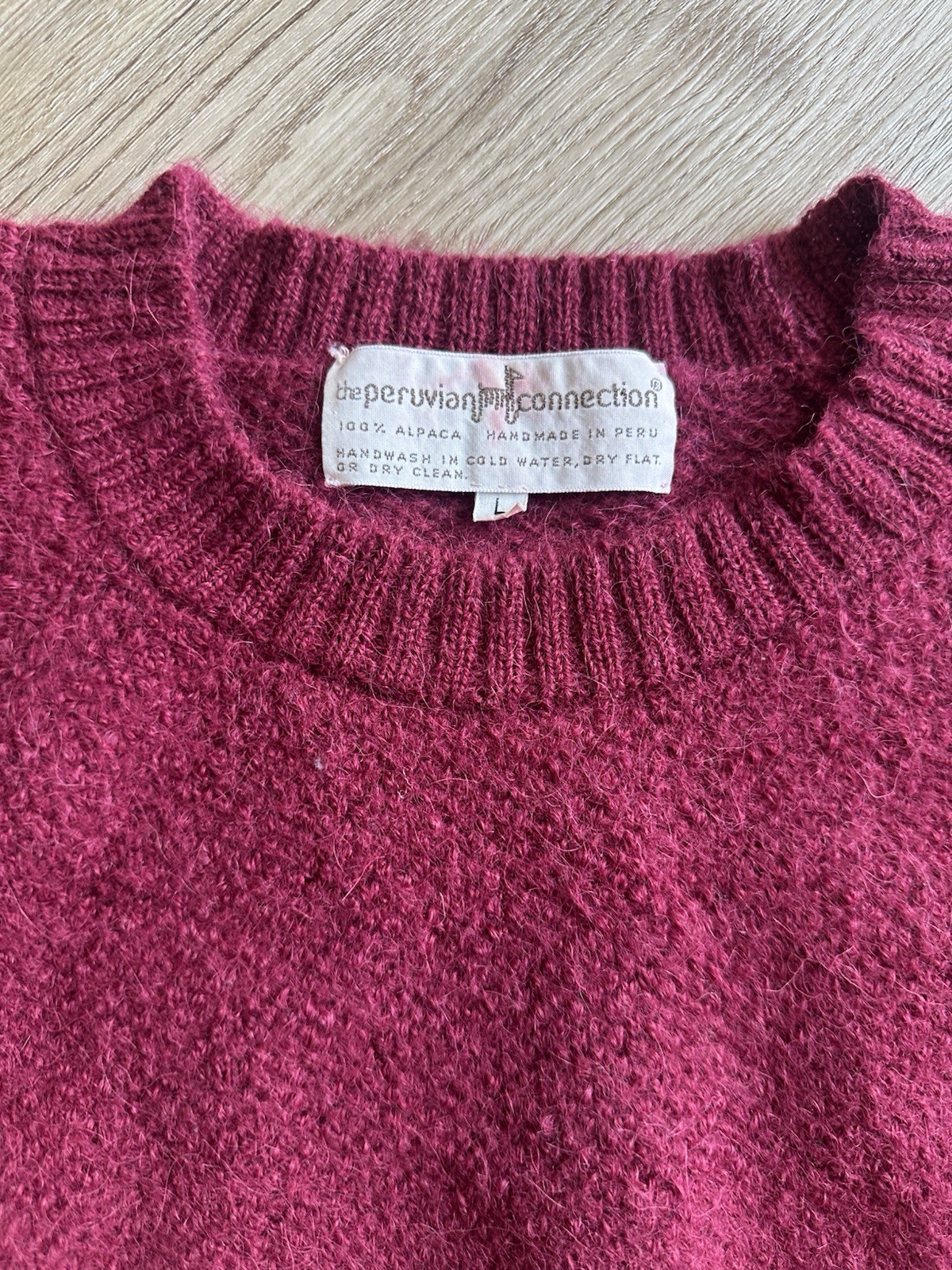 Large Peruvian Connection 100% Alpaca Knit Sweate… - image 6