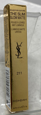 YSL Rouge Pur Couture The Slim Glow Matte Lipstick - #211 Transgressive Cacao