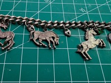 Sam - Bracelet mors strass doré - Equestrian shop