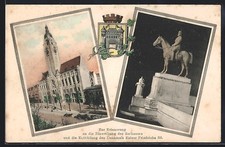 AK Bremen, Festpostkarten zur Enthüllung des...