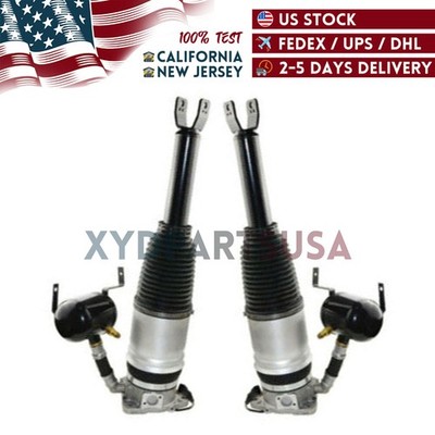 2x Rear Air Suspension Shock Struts Fit Audi A8 A8L S8 D3 4E Quattro 4E0616001F