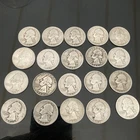 $5.00 Face Value, pre 1964 silver quarters random dates circulated