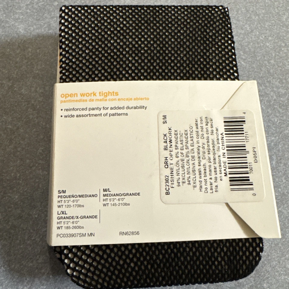 NUEVAS MEDIAS CALADAS S/M No Nonsense Black Fishnet   Foto 2 de 4