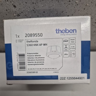 Theben Präsenzmelder theRondaS360KNXAPWH Bussystem-Bewegungsmelder 2089550