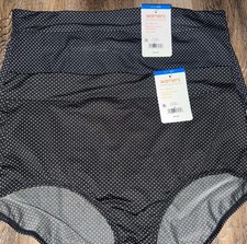 Warners  Womens Brief Underwear Panties Polyester Blend High Waist 2-Pair  XL