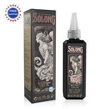 Tattoo Ink 3.4 fl oz Professional Black for Outlining Shading Blending Solong