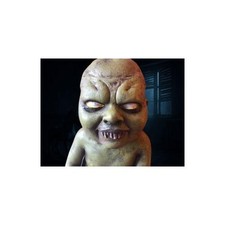Zombie Baby Halloween Prop Creepy Scary Horror Doll Graveyard Possessed Decor