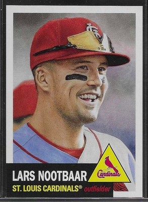 2023 TOPPS LIVING SET # 636 LARS NOOTBAAR St. Louis Cardinals 2,124 Printed b