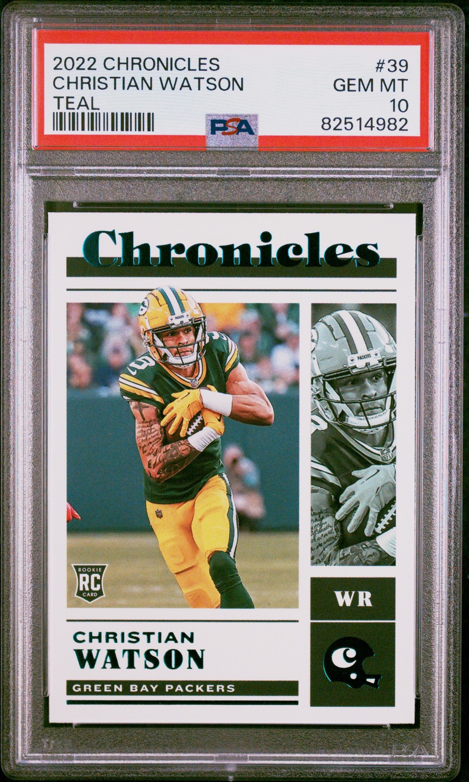 Christian Watson Panini Chronicles #39 Teal