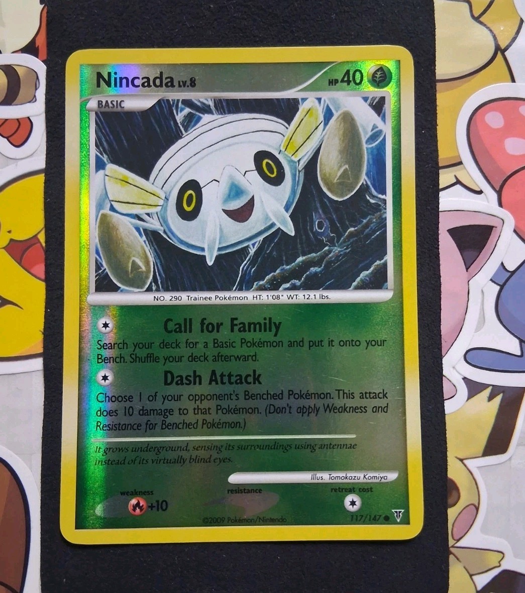 Nincada 117/147 Supreme Victors Reverse Holo Nm