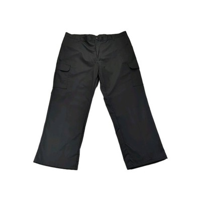 Dickies Men's Cargo Pants Size 44x30 Black Flat Front 