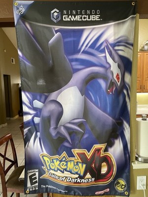 Pokémon XD Gale of Darkness 5ft Flag Banner Nintendo GameCube 2005