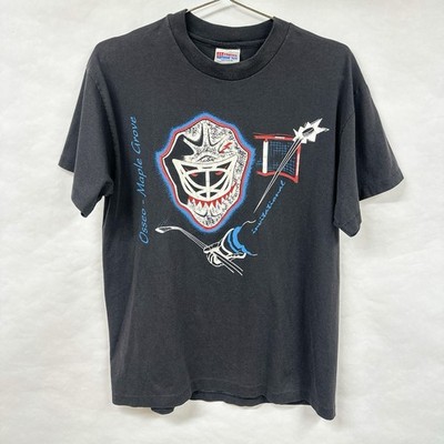 Vintage Hockey Osseo Maple Grove Minnesota Invitational T Shirt Med Squirt B