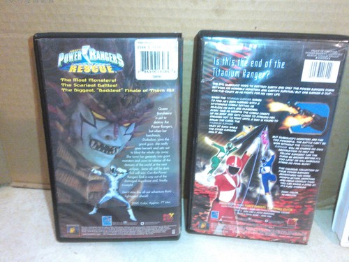 (3) POWER RANGERS VHS LIGHT SPEED RESCUE: TITANIUM RANGER / THE QUEENS WRATH & - Bild 13 von 14