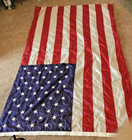 5 by 8 Foot Annin Nyl-Brite USA Flag  Nylon Made in USA Preowned GREAT CONDITION — photo 1