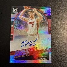 2020-21 Panini Donruss - Signature Series Meyers Leonard #SG-MYL #0