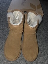Koolaburra By Ugg Boot Victoria Mini Chestnut Women's Size 7 EUC