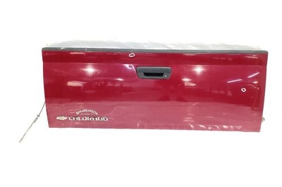 04 08 Chevrolet Colorado Cherry Red Tailgate Hatch Has Dents And Scratches OEM 