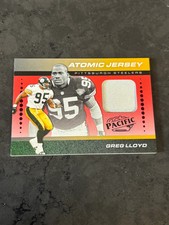 Greg Lloyd 2025 Panini Pacific Atomic Jersey #AJ-GLD 53/75 Jersey Patch