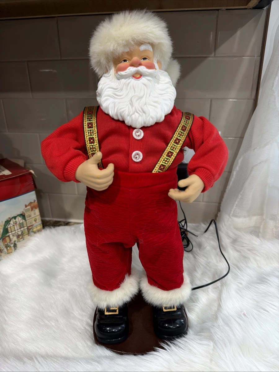 Musical Dancing Santa In Santa Figures (1946-1990) for sale | eBay