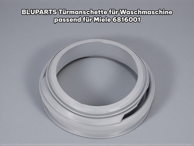 Türmanschette Miele 6816001 6816000  W Waschmaschine Dichtung Tür Gummi Ersatz