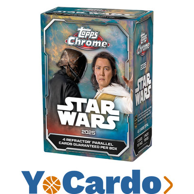 2025 Topps Star Wars Chrome Value Blaster Box